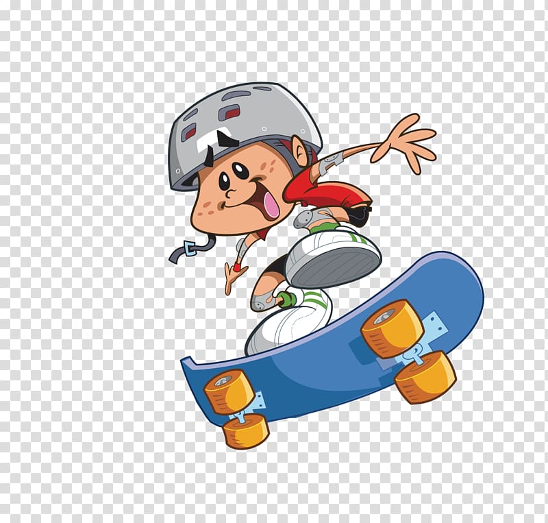 Skateboarding Cartoon , Skateboard Boy transparent background PNG clipart