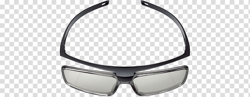 Glasses Polarized 3D system Goggles 3D-Brille 3D film, glasses transparent background PNG clipart