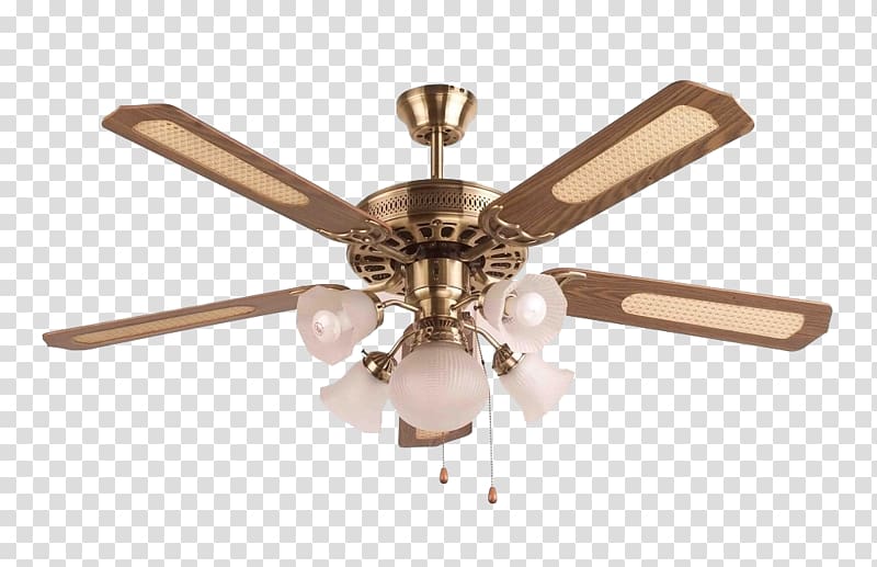Ceiling fan Lamp Light fixture Lighting, Personalized ceiling fan transparent background PNG clipart