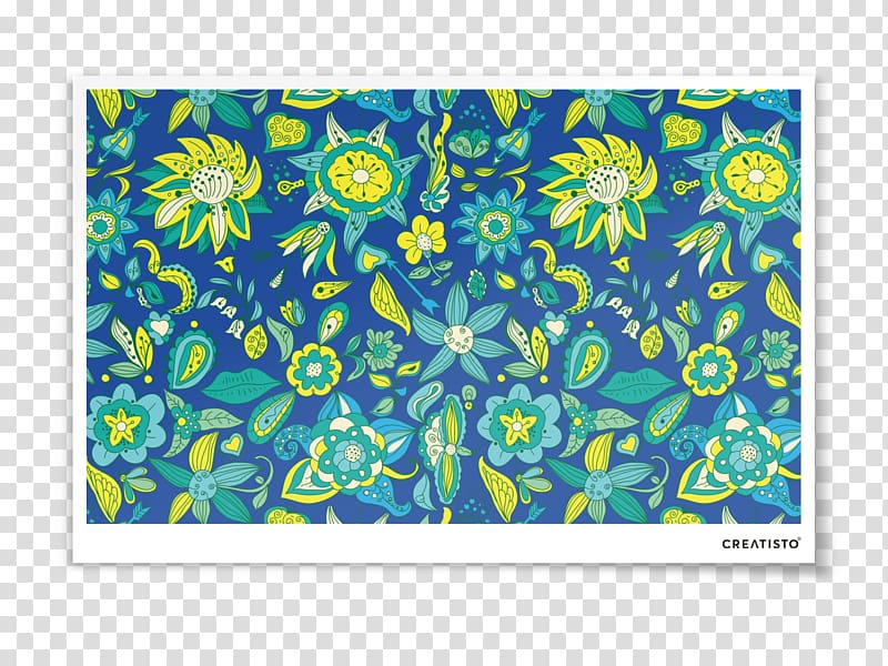 Petal Blue flower Symmetry Pattern, blue classical pattern transparent background PNG clipart