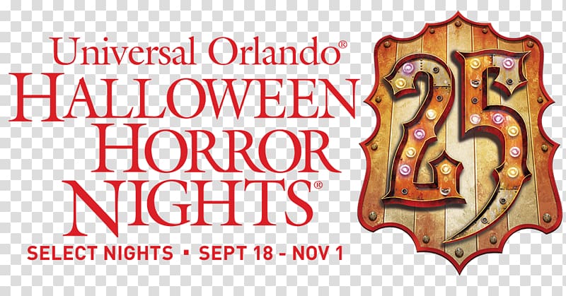 Halloween Horror Nights Logo Art Brand Font, Halloween Horror Nights transparent background PNG clipart