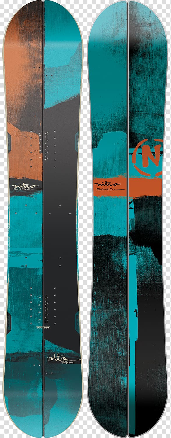 Nitro Snowboards Splitboard Snowboarding Ski, snowboard transparent background PNG clipart