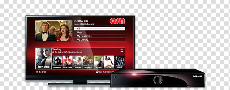 osn store High-definition television United Arab Emirates, others transparent background PNG clipart