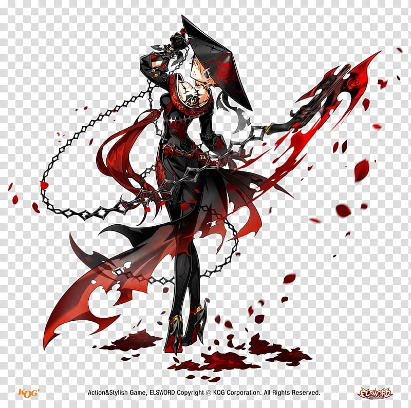 Elsword Dungeon Fighter Online YouTube Anime Elesis, youtube transparent background PNG clipart