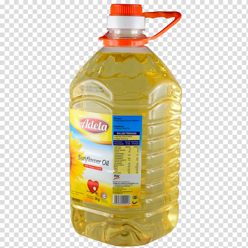 Cooking Oils Vegetable oil Sunflower oil Soybean oil, sunflower oil transparent background PNG clipart