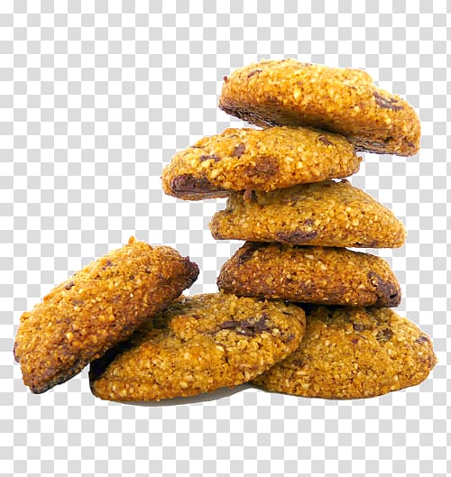 Biscuits Anzac biscuit Vegetarian cuisine Cracker Food, Choco chips transparent background PNG clipart