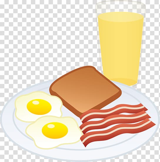 bacon and eggs , Bacon, egg and cheese sandwich Breakfast Scrambled eggs Fried egg, Breakfast transparent background PNG clipart