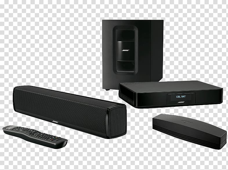 Home Theater Systems Bose Corporation Soundbar HDMI Bose speaker packages, BOSE transparent background PNG clipart