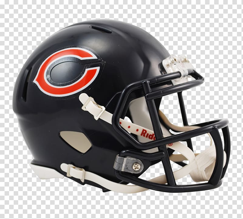 Chicago Bears NFL American Football Helmets Riddell, chicago bears transparent background PNG clipart