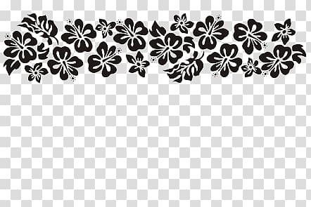 Hawaii Flower Ornament Pattern, flower transparent background PNG clipart