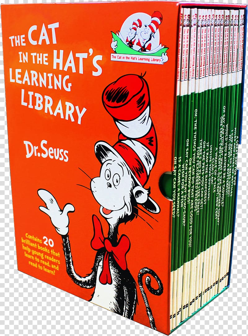 The Cat in the Hat book Dr. Seuss\'s Beginner Book Collection, Cat in the Hat Book transparent background PNG clipart