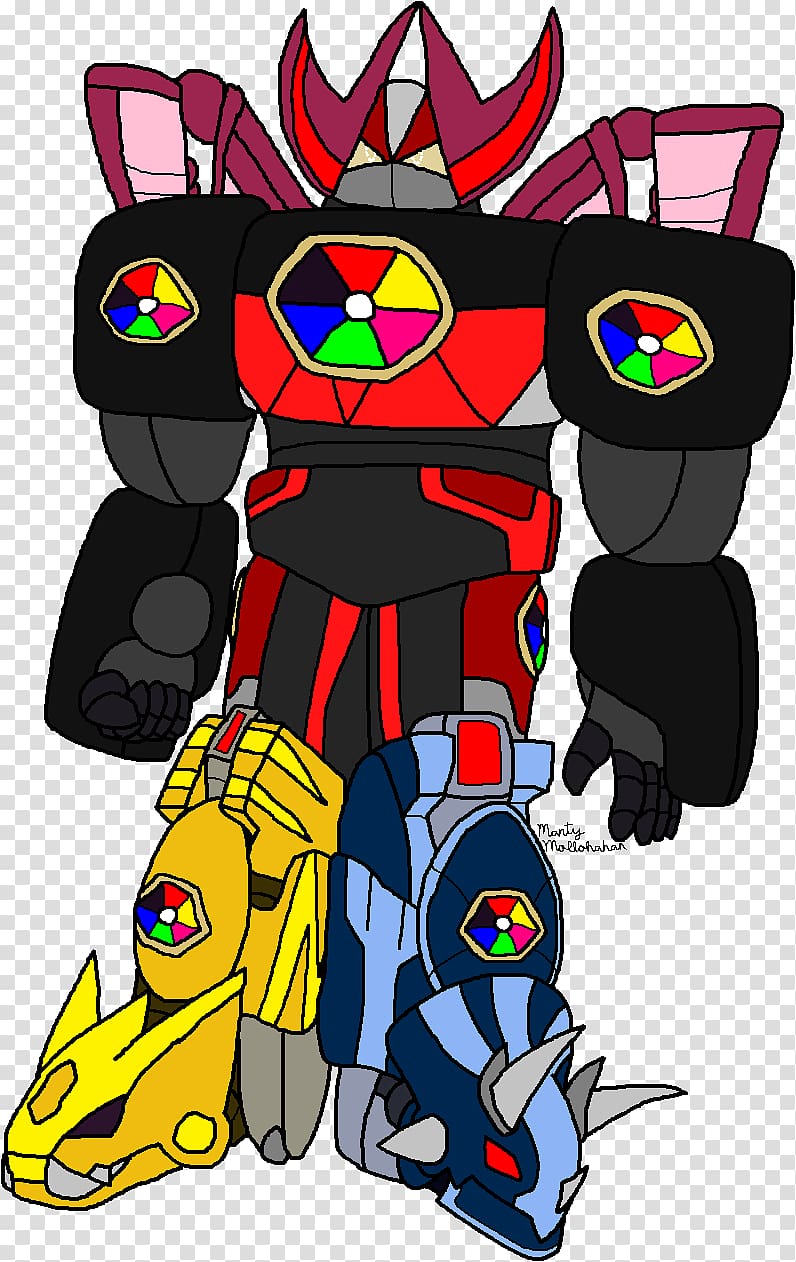 Zords in Mighty Morphin Power Rangers Zords in Mighty Morphin Power Rangers Drawing, power rangers megazord transparent background PNG clipart