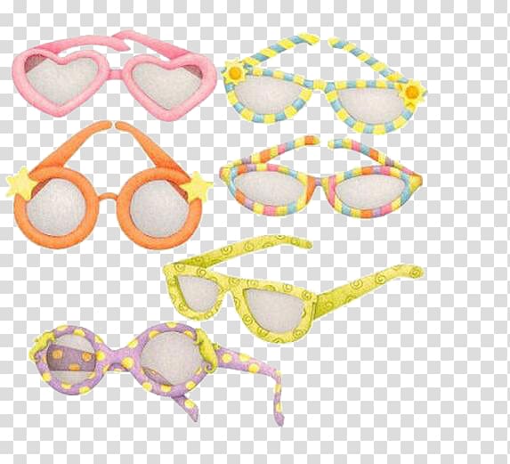 Glasses Drawing Illustration, glasses transparent background PNG clipart