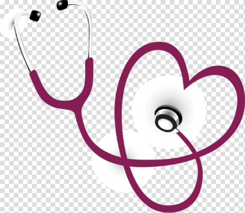 Stethoscope Heart Nursing care Nursing diagnosis Medicine, heart transparent background PNG clipart