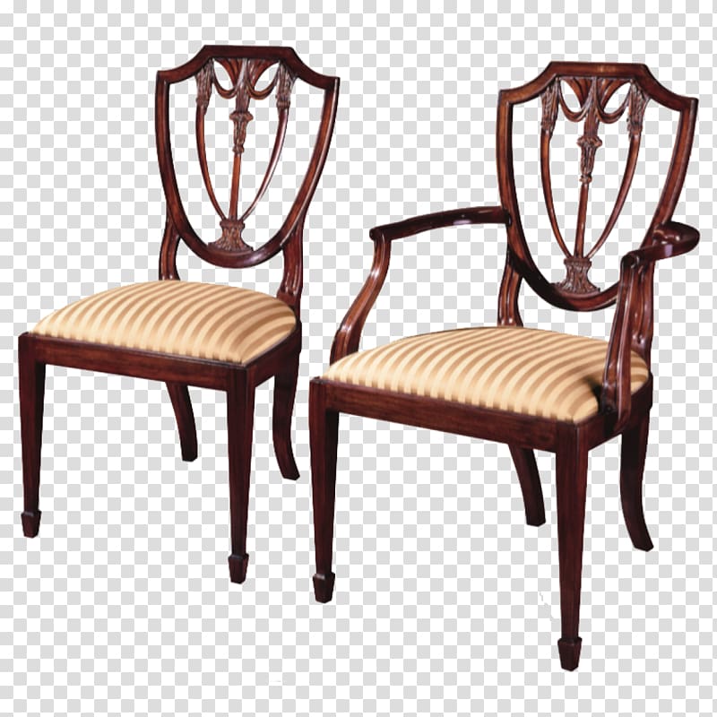 Table Chair Furniture Dining room Upholstery, mahogany chair transparent background PNG clipart