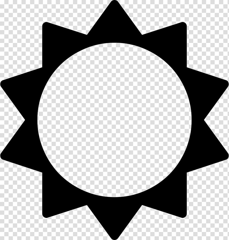 Computer Icons Font Awesome Scalable Graphics, sun shapes transparent background PNG clipart