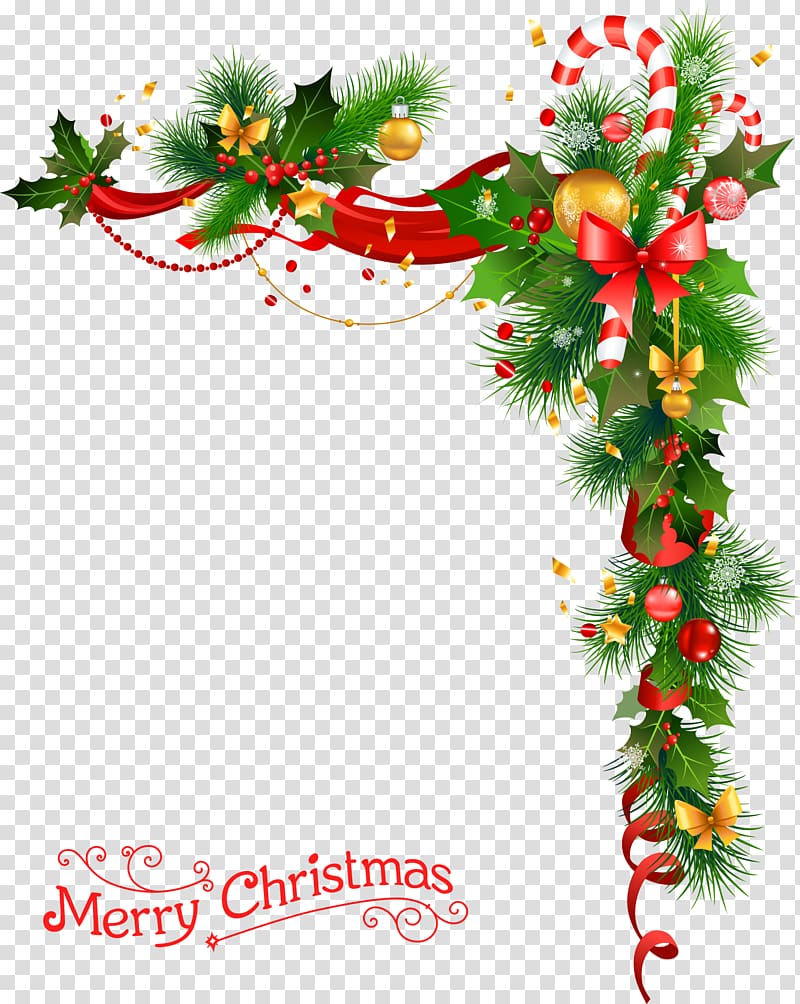 green Christmas , Christmas decoration Christmas tree , Christmas wreath with bells transparent background PNG clipart