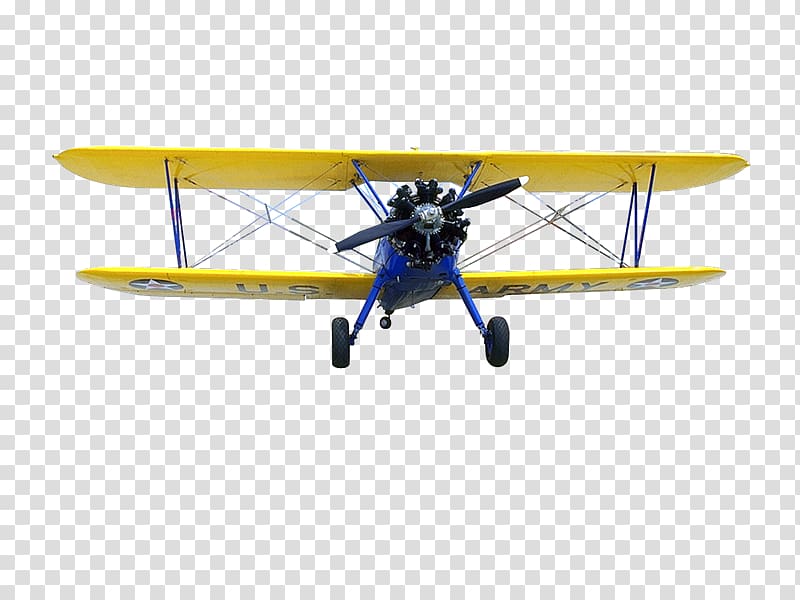 Boeing-Stearman Model 75 Airplane Radio-controlled aircraft Aviation, AVIONES transparent background PNG clipart