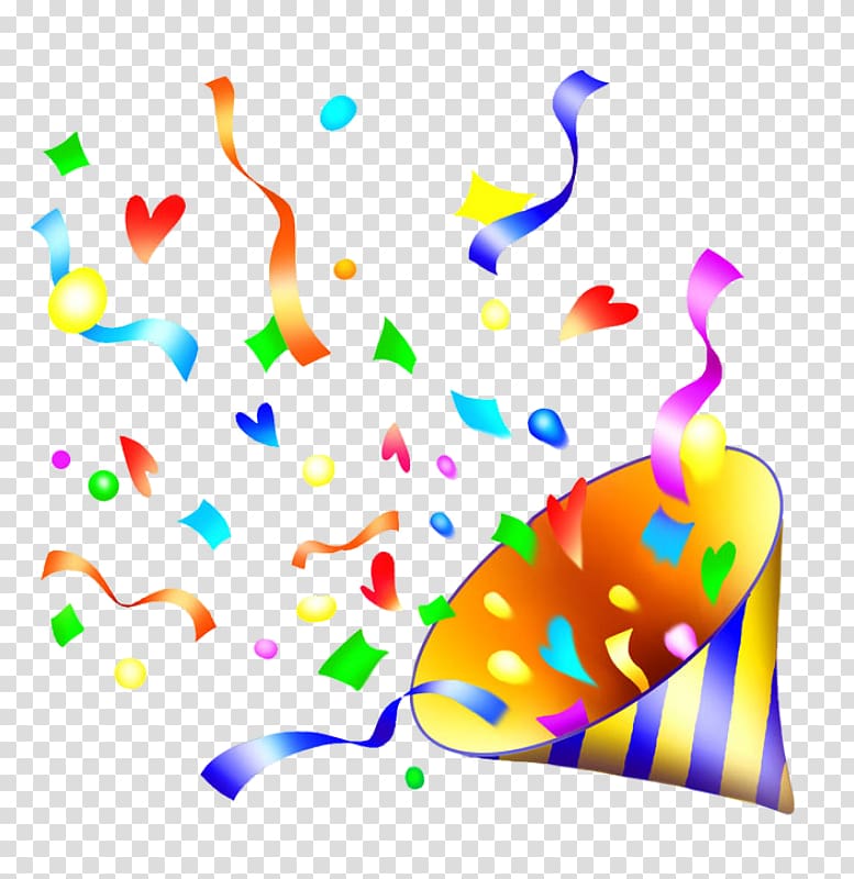 Party popper , others transparent background PNG clipart