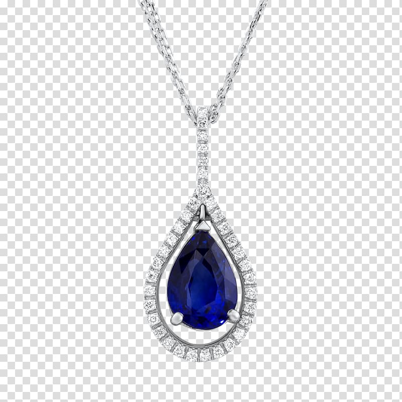 Sapphire Necklace Earring Charms & Pendants Birthstone, sapphire transparent background PNG clipart