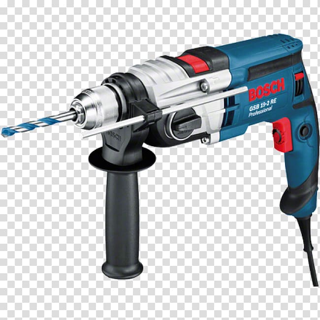 Bosch 060117B Impact Drill Gsb 19-2 Re Augers Bosch Professional GSB RE 2-speed-Impact driver Hammer drill Robert Bosch GmbH, others transparent background PNG clipart