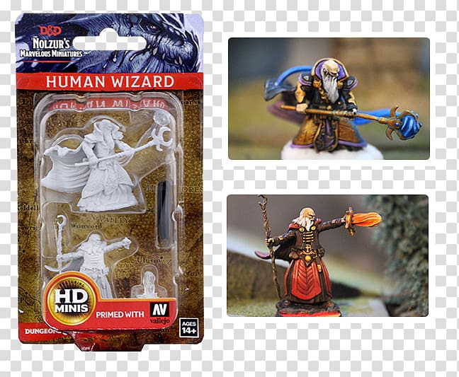 Dungeons & Dragons Miniatures Game HeroClix WizKids Miniature figure, Wizard transparent background PNG clipart