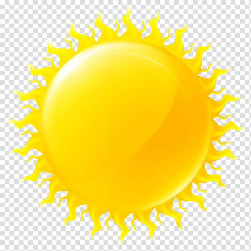 sun illustration, 2D computer graphics, Sun Large transparent background PNG clipart