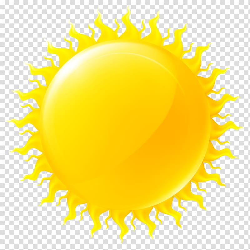 Sun illustration, 2D computer graphics, Sun Large transparent ...