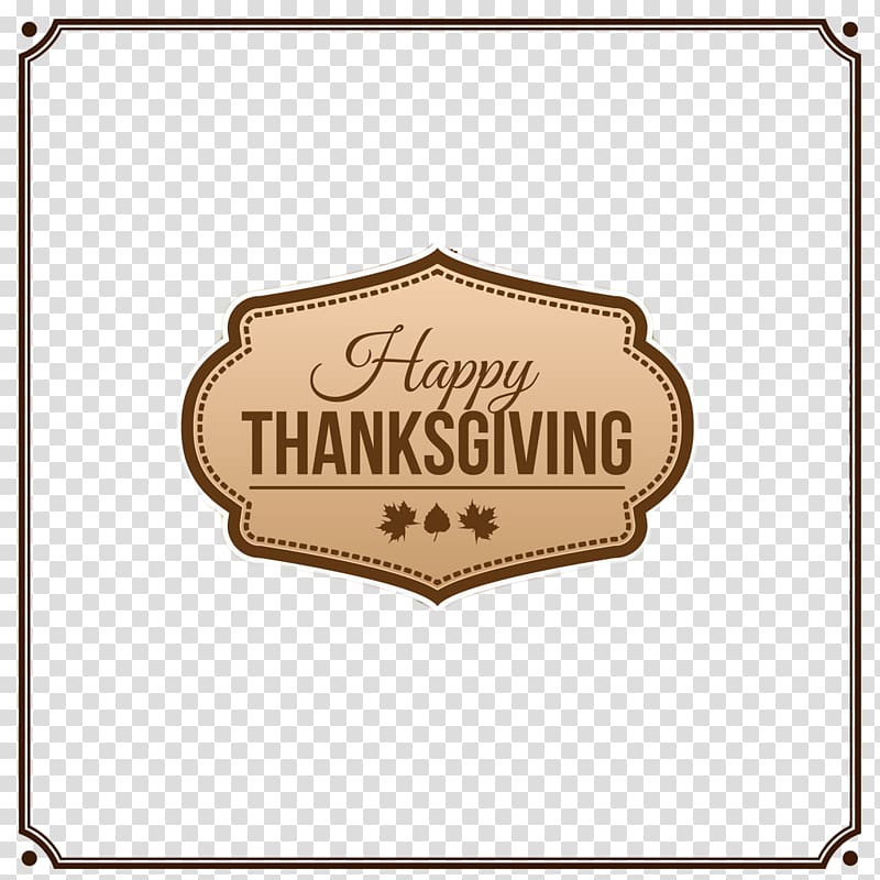 Thanksgiving Icon, European and American metal frame Thanksgiving card transparent background PNG clipart