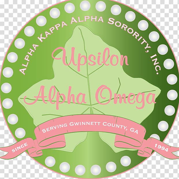 Alpha Kappa Alpha Gwinnett County, Georgia Historically black colleges and universities Upsilon Alpha Omega, kappa pride transparent background PNG clipart
