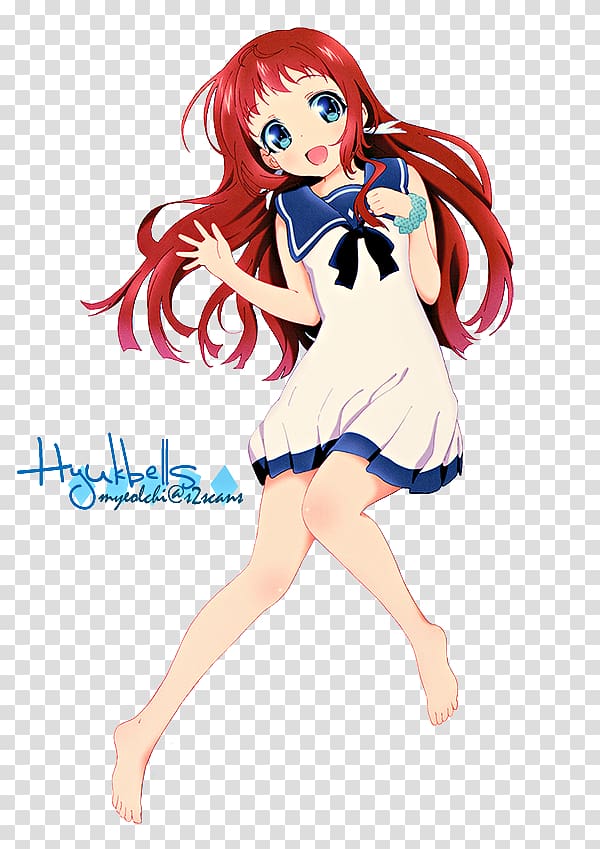 Manaka Mukaido Miuna Shiodome Anime Manga, Anime transparent background PNG clipart