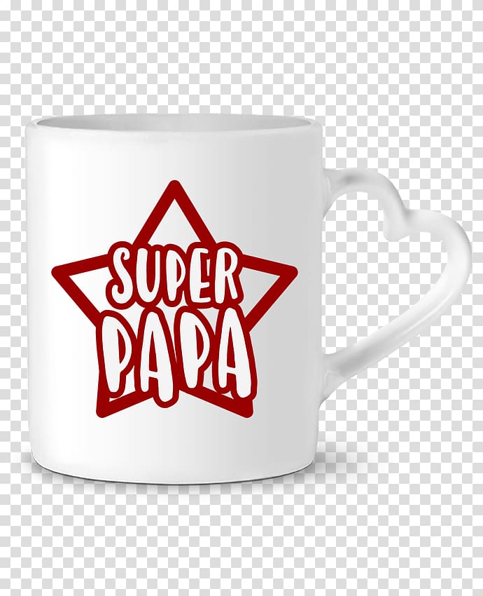 Coffee cup Mug T-shirt Teacup Leggings, super papa transparent background PNG clipart