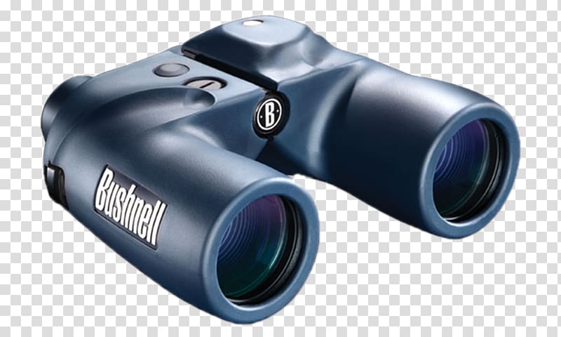 Bushnell Corporation Binoculars Porro prism Bushnell Marine 7x50 Magnification, Binoculars transparent background PNG clipart