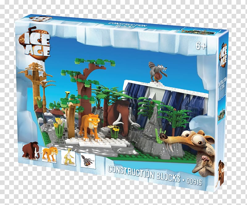 Sid Manfred Diego Toy block Scrat, ice age sid transparent background PNG clipart