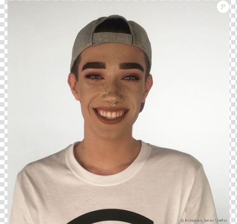 James Charles Eyebrow CoverGirl Cosmetics Boy, boy transparent background PNG clipart