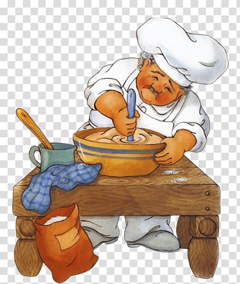 chefs at work clipart