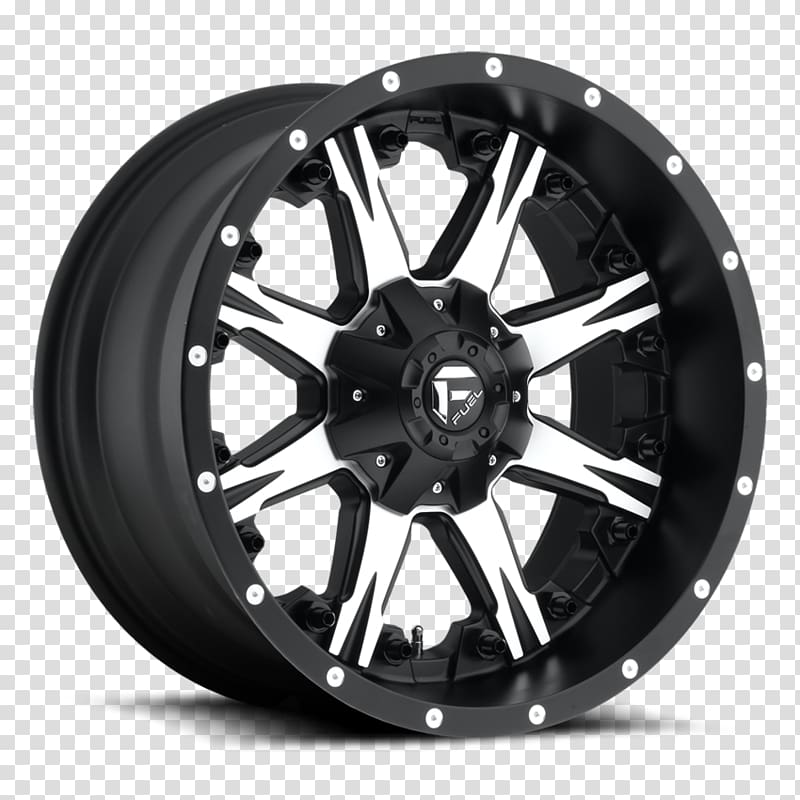 Custom wheel Machining Fuel Rim, Offroad Tire transparent background PNG clipart