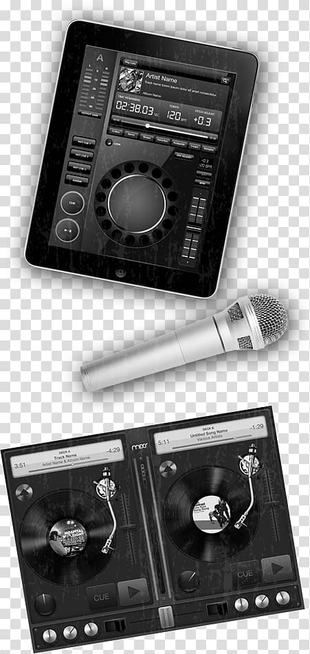 Disc jockey Electronic Musical Instruments Insurance Electronics Industry, broken ipad transparent background PNG clipart