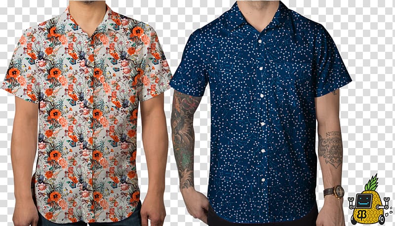 T-shirt Aloha shirt Dress shirt Blouse Sleeve, sports t-shirt pattern transparent background PNG clipart