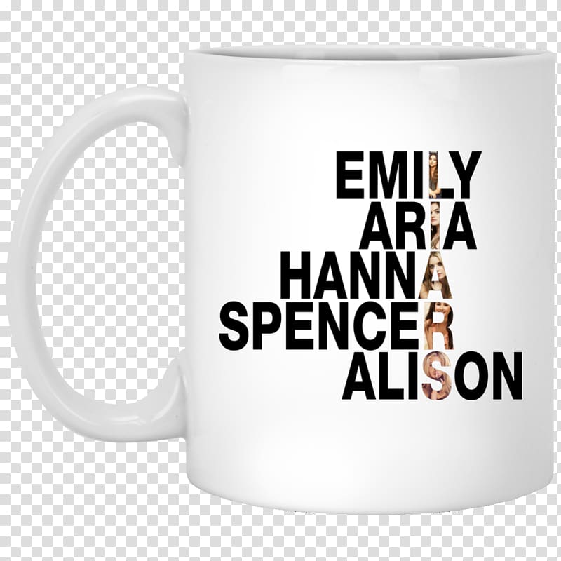 Mug YouTube Coffee cup Ceramic Shirt, pretty little liars transparent background PNG clipart