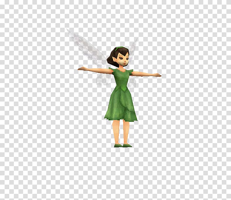 Fairy Green Figurine Angel M, Fairy transparent background PNG clipart