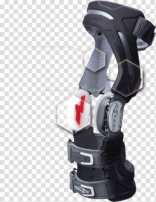 Knee DonJoy Anterior cruciate ligament injury DJO Global, various angles transparent background PNG clipart