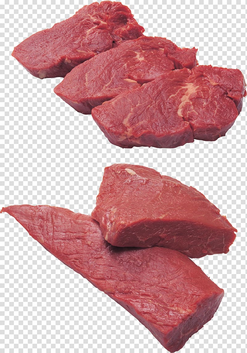 Red meat Steak, red Meat transparent background PNG clipart