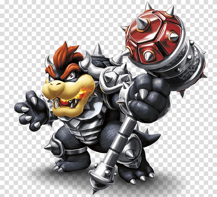 Bowser Donkey Kong Skylanders: SuperChargers Wii Mario, dry land transparent background PNG clipart