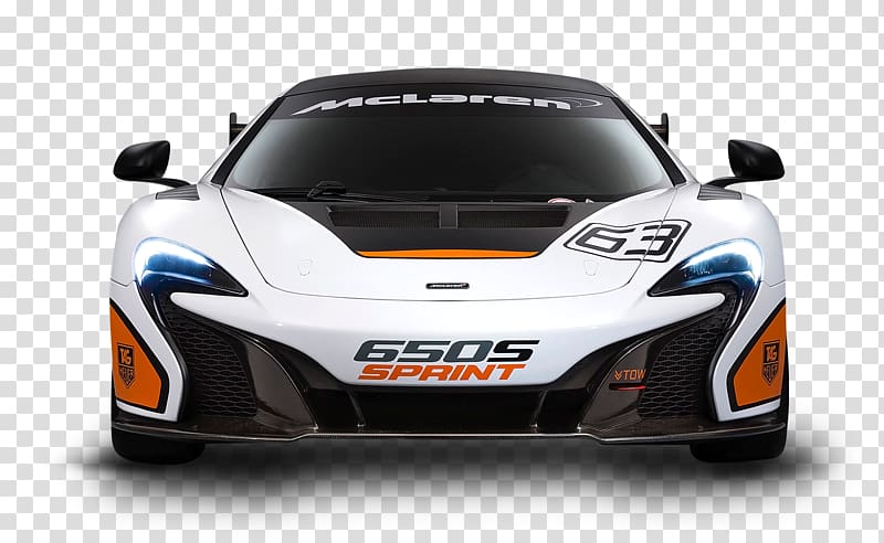 2015 McLaren 650S 2014 McLaren MP4-12C Pebble Beach Concours dElegance McLaren Automotive, White McLaren 650S Sprint Car Front transparent background PNG clipart