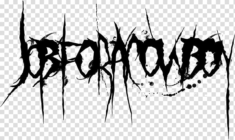 Logo Job for a Cowboy Deathcore Death metal Decal, metal bucket transparent background PNG clipart