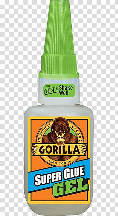 Gorilla Glue Cyanoacrylate Adhesive Wood glue Gel, Gorilla Glue 4 transparent background PNG clipart