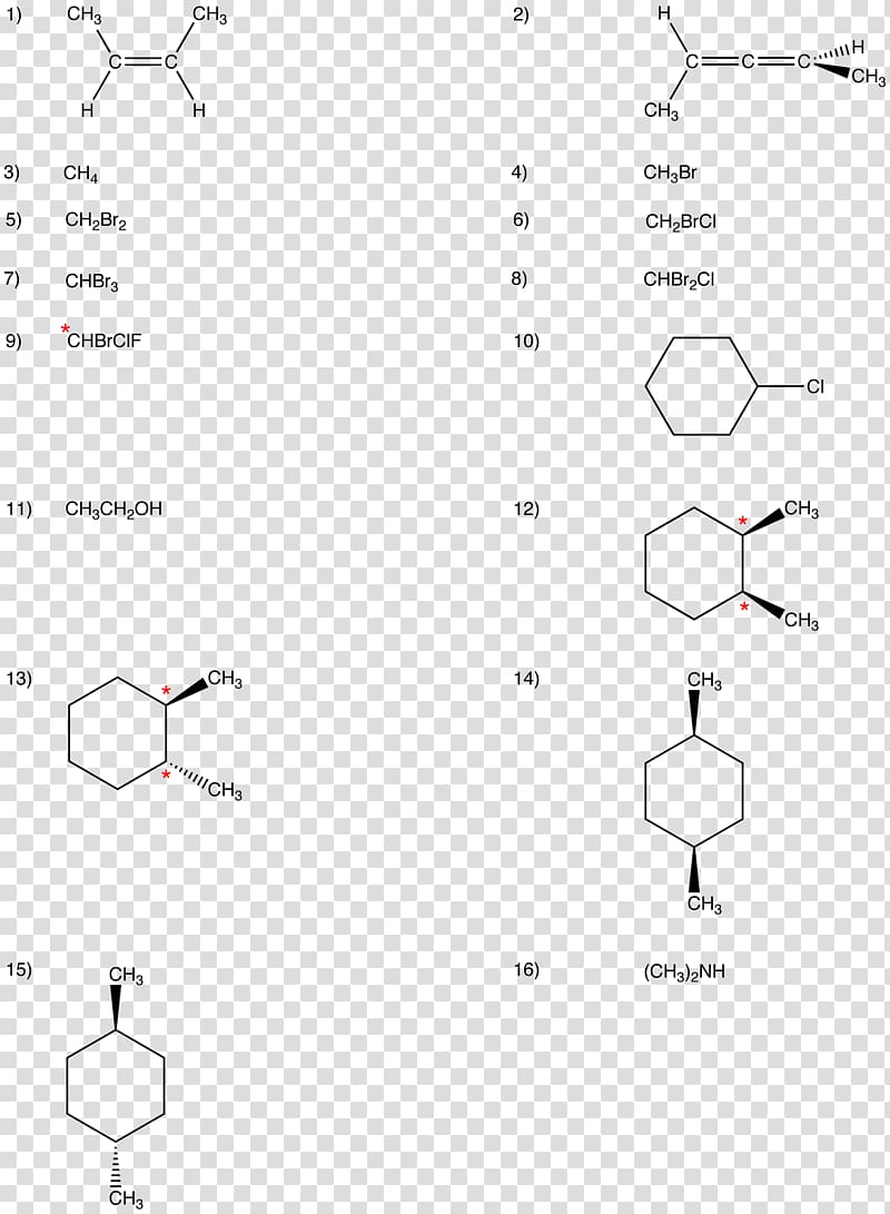 Chirality Stereocenter Molecule Asymmetric carbon Isomer, others transparent background PNG clipart