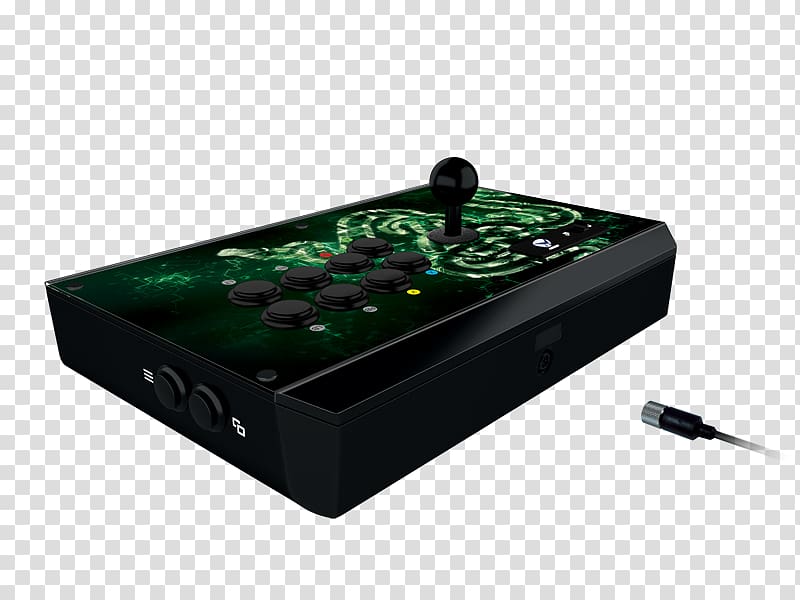 Xbox 360 Joystick Razer Atrox Arcade Stick for Xbox One Arcade controller Arcade game, joystick transparent background PNG clipart