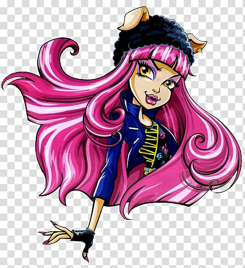 Draculaura Monster High Doll Drawing Cleo DeNile, doll transparent background PNG clipart